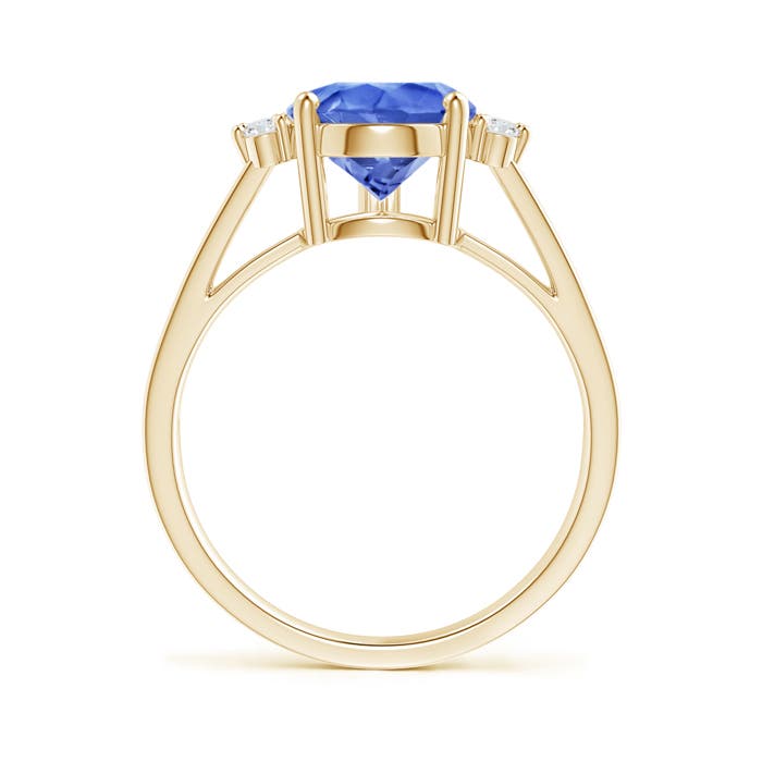 AA - Tanzanite / 3.27 CT / 14 KT Yellow Gold