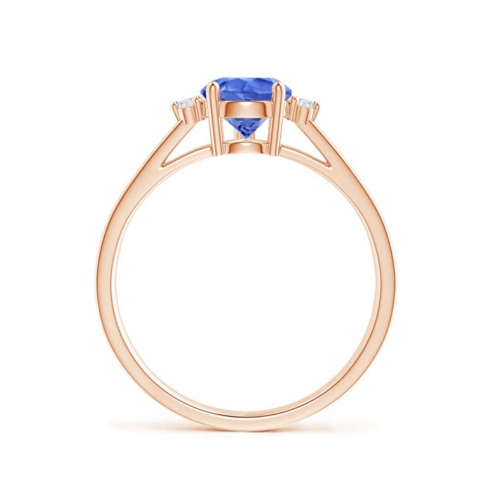 AA - Tanzanite / 1.38 CT / 14 KT Rose Gold