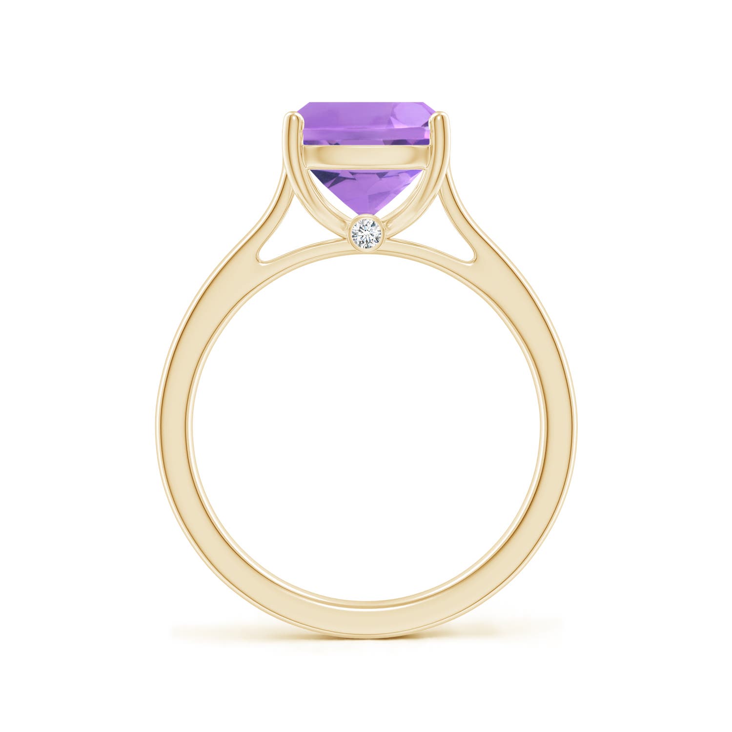 A - Amethyst / 2.72 CT / 14 KT Yellow Gold