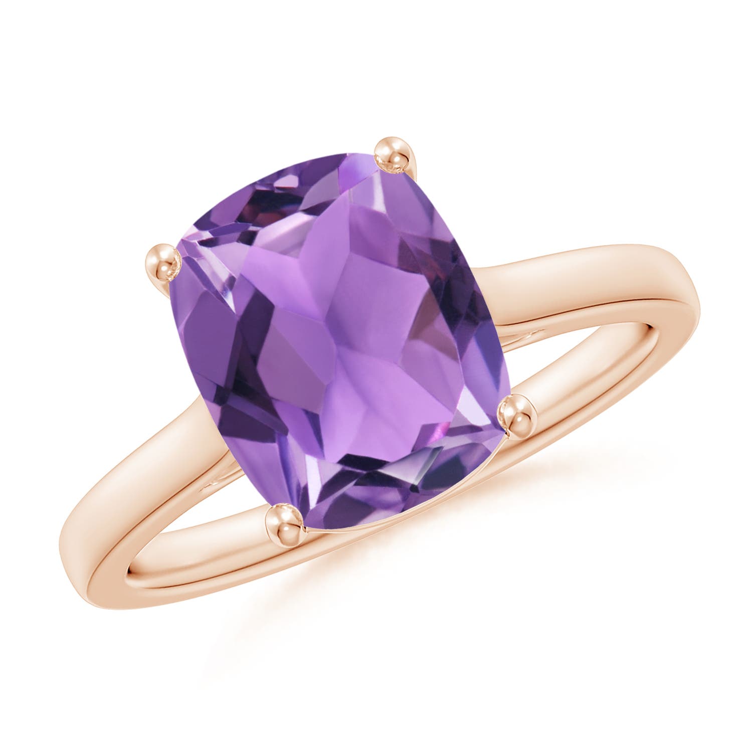 AA - Amethyst / 2.72 CT / 14 KT Rose Gold