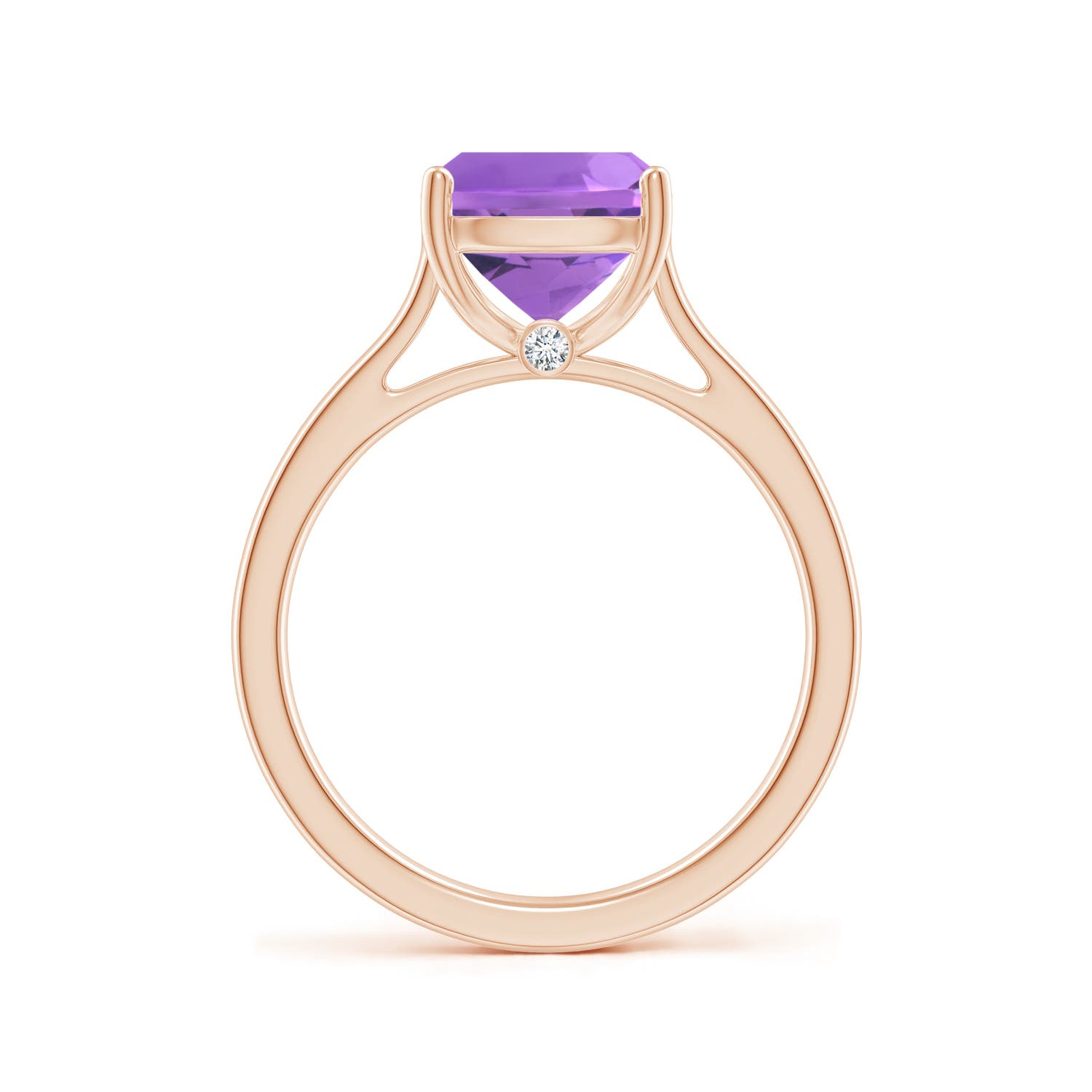 AA - Amethyst / 2.72 CT / 14 KT Rose Gold