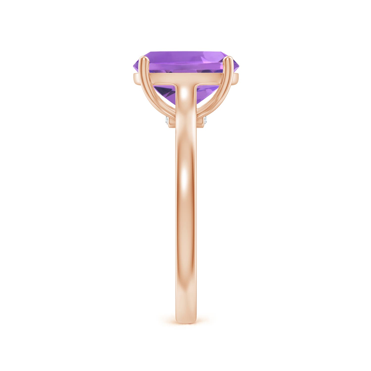 AA - Amethyst / 2.72 CT / 14 KT Rose Gold