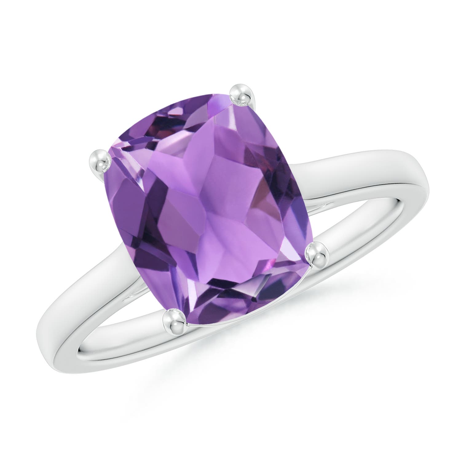 AA - Amethyst / 2.72 CT / 14 KT White Gold