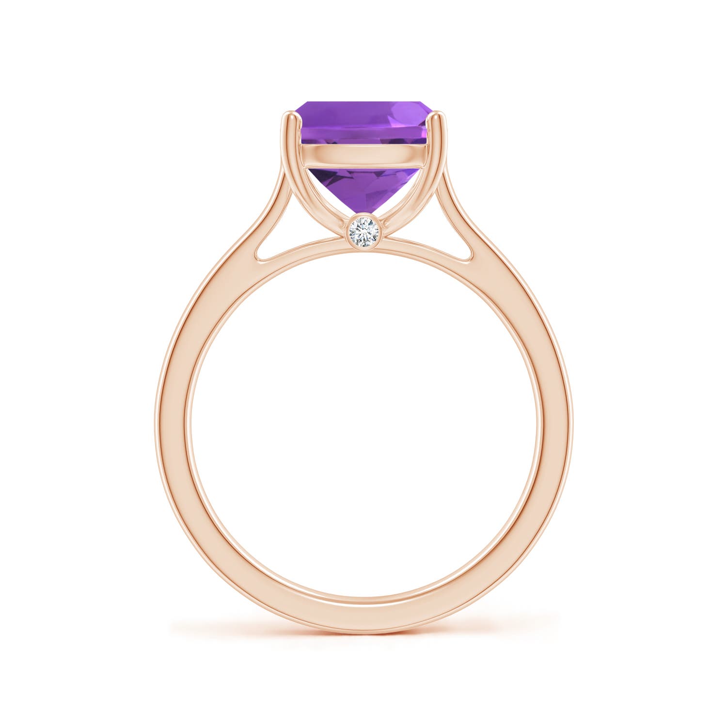 AAA - Amethyst / 2.72 CT / 14 KT Rose Gold