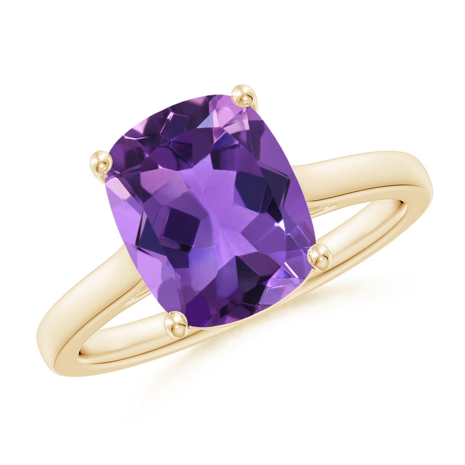 AAA - Amethyst / 2.72 CT / 14 KT Yellow Gold