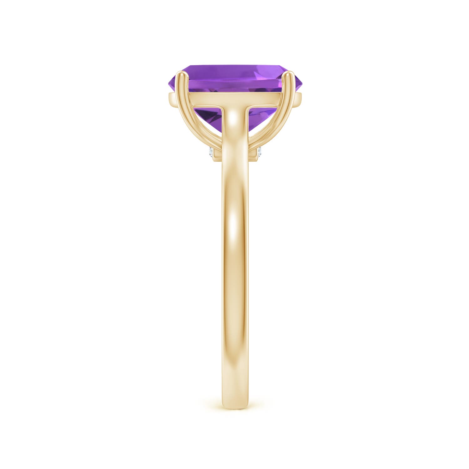 AAA - Amethyst / 2.72 CT / 14 KT Yellow Gold