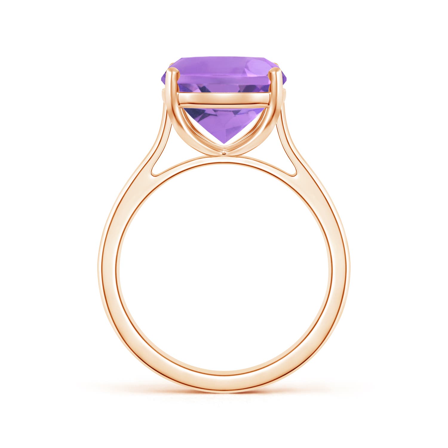 A - Amethyst / 4.64 CT / 14 KT Rose Gold