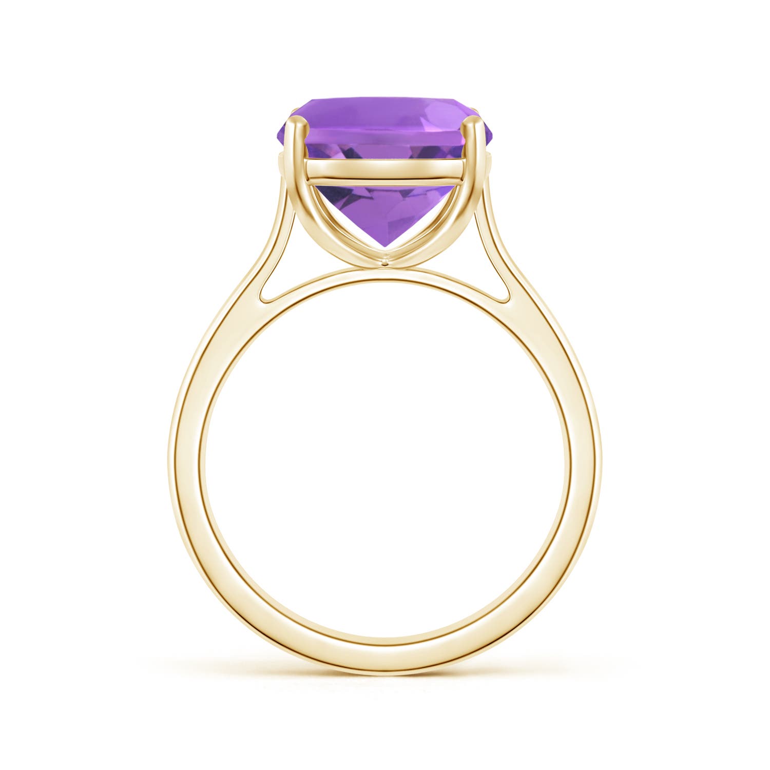 AA - Amethyst / 4.64 CT / 14 KT Yellow Gold