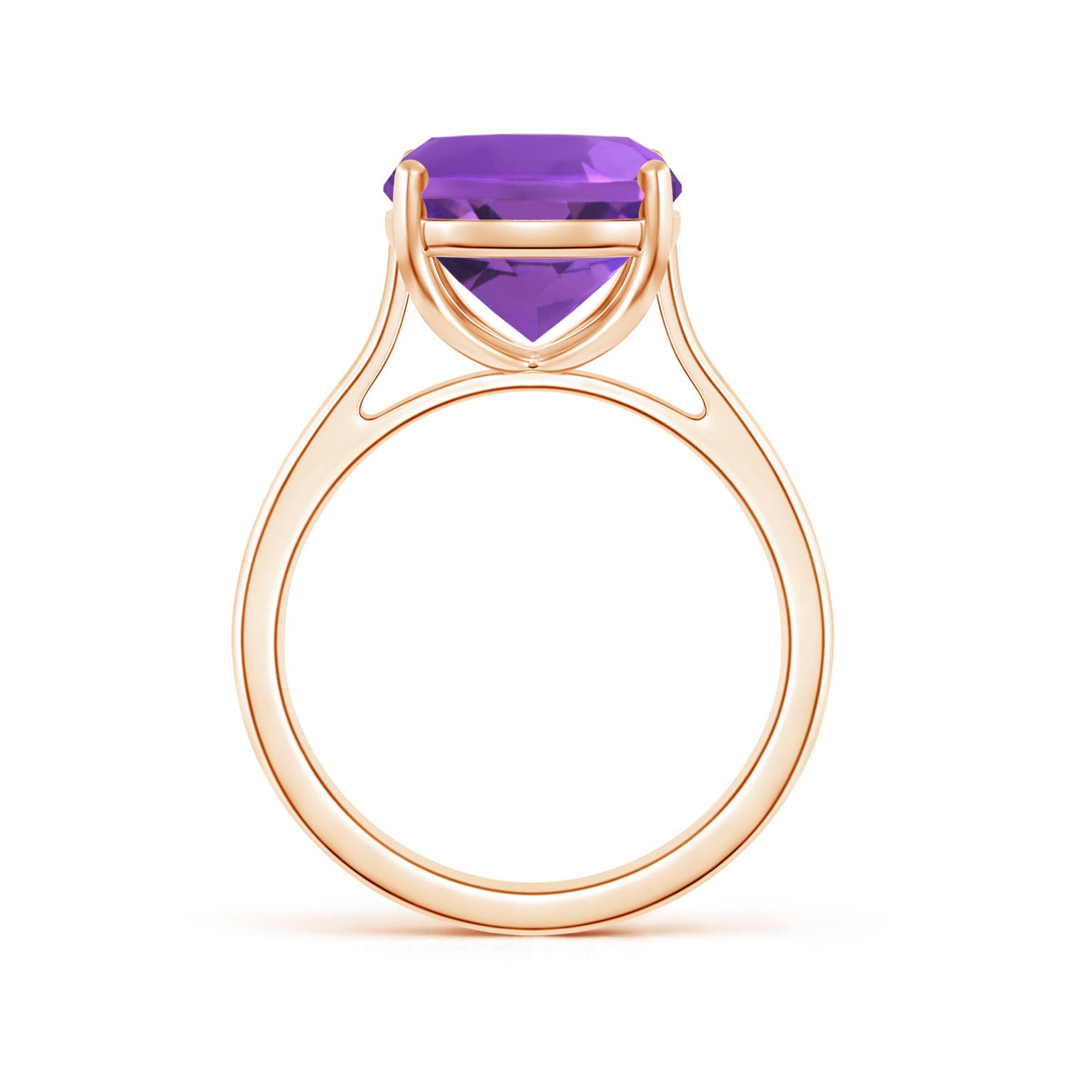AAA - Amethyst / 4.64 CT / 14 KT Rose Gold