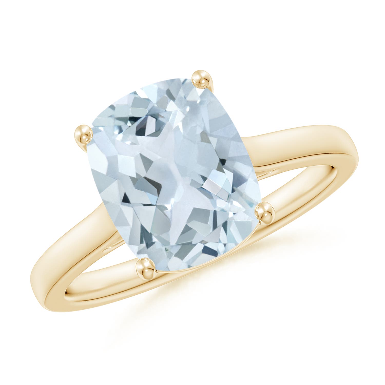 A - Aquamarine / 2.47 CT / 14 KT Yellow Gold