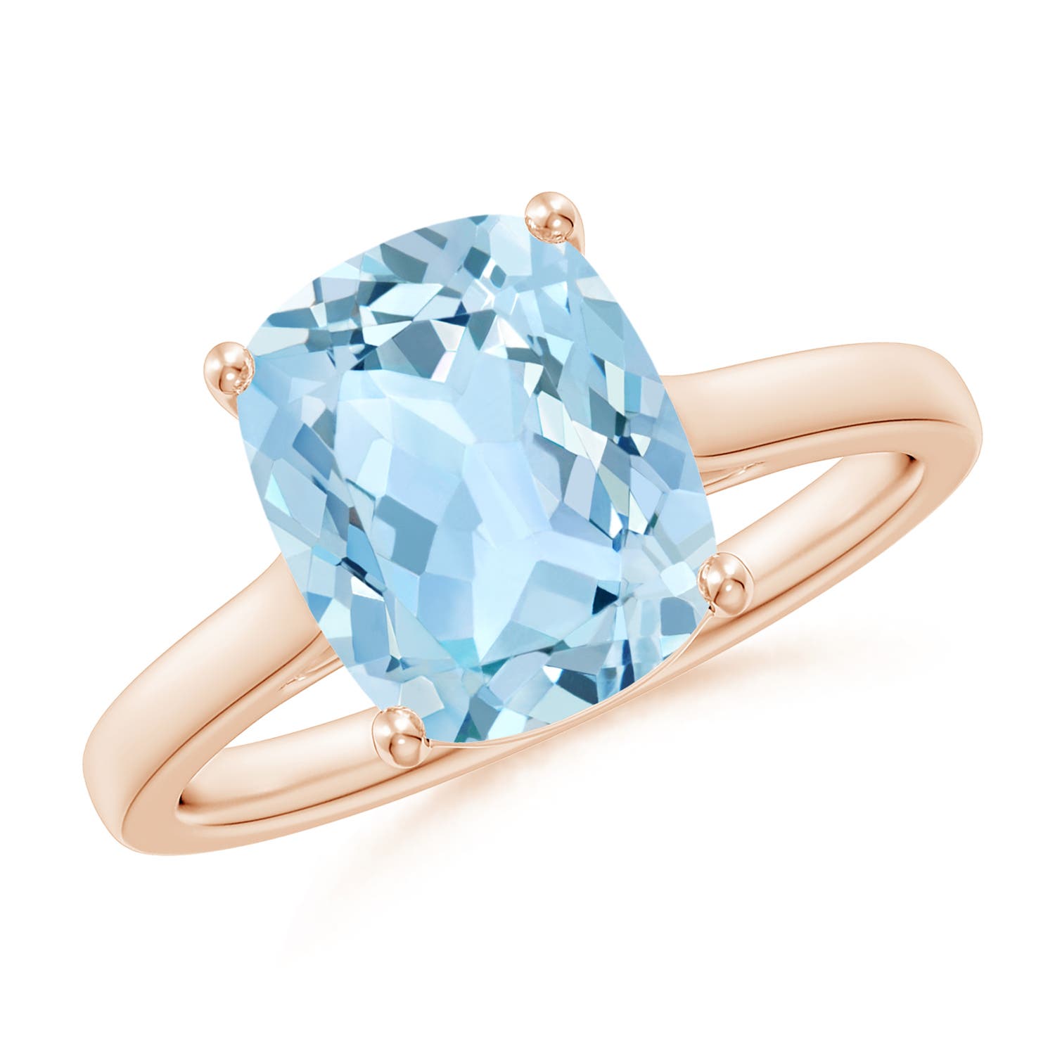 AAA - Aquamarine / 2.47 CT / 14 KT Rose Gold