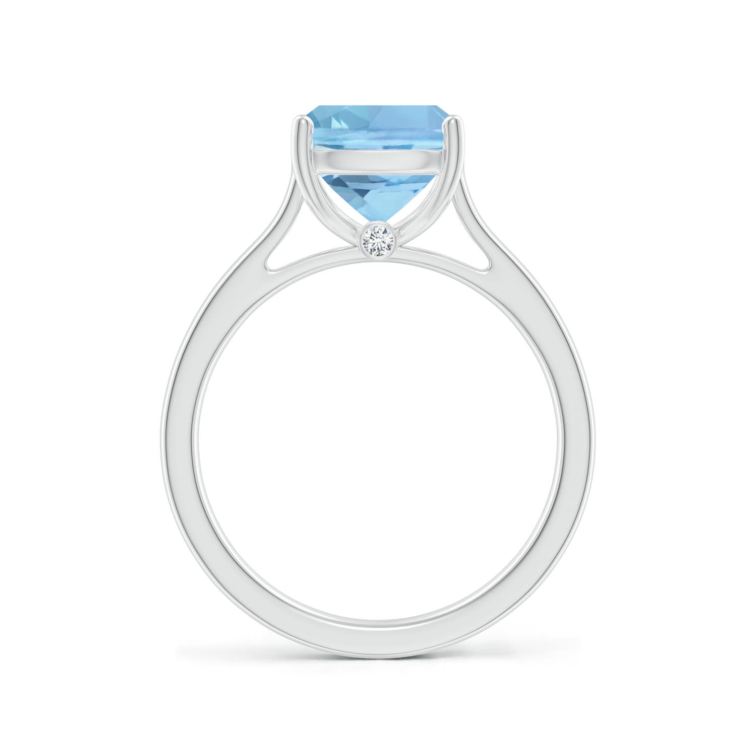 AAAA - Aquamarine / 2.47 CT / 14 KT White Gold