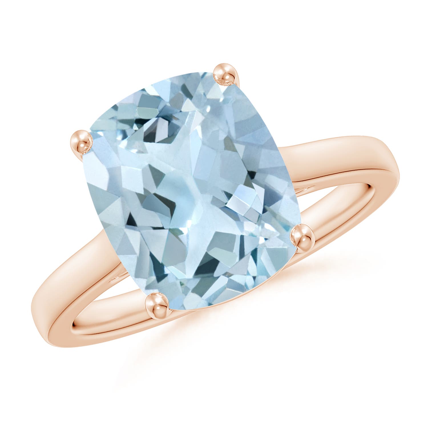 AA - Aquamarine / 3.48 CT / 14 KT Rose Gold