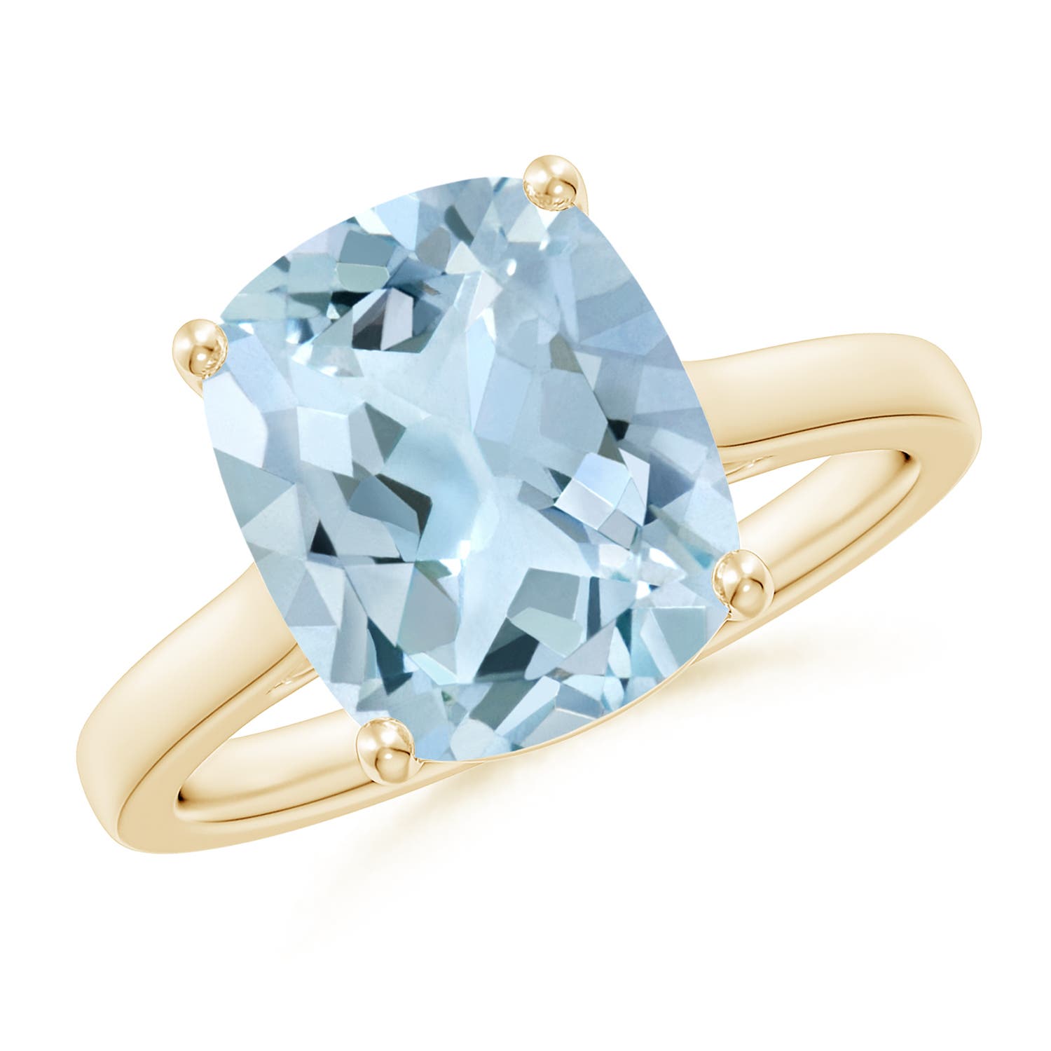 AA - Aquamarine / 3.48 CT / 14 KT Yellow Gold