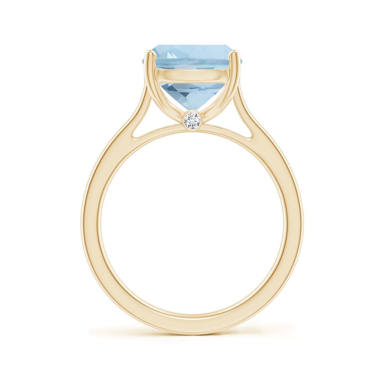 AA - Aquamarine / 3.48 CT / 14 KT Yellow Gold