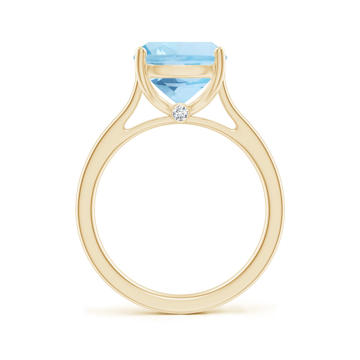 AAA - Aquamarine / 3.48 CT / 14 KT Yellow Gold