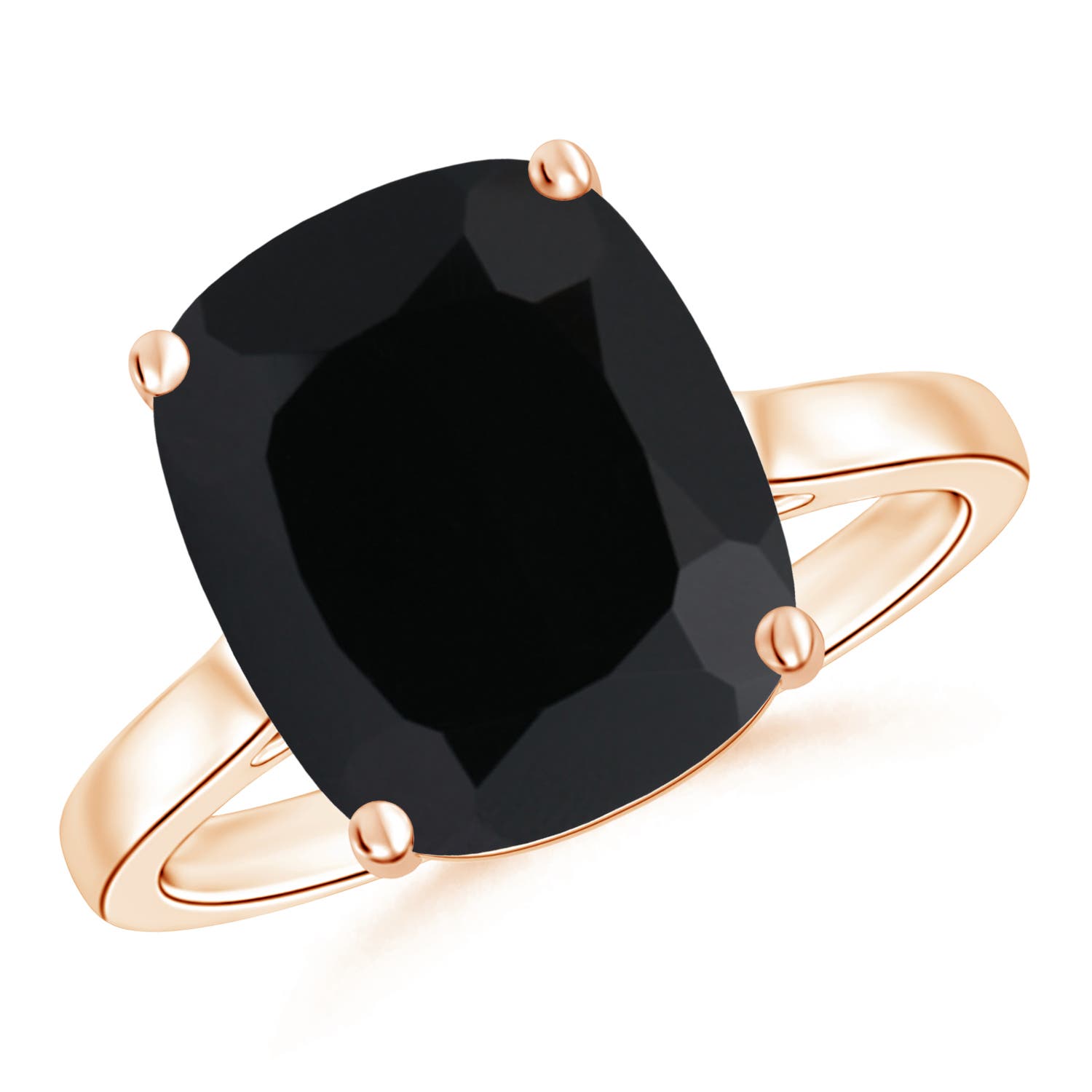 AAA - Black Onyx / 5.04 CT / 14 KT Rose Gold