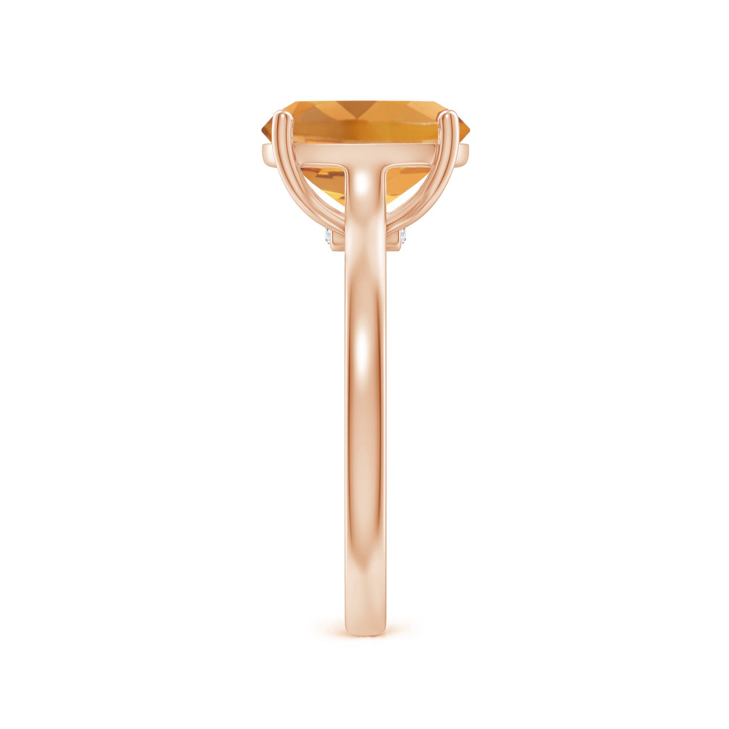 A - Citrine / 2.67 CT / 14 KT Rose Gold