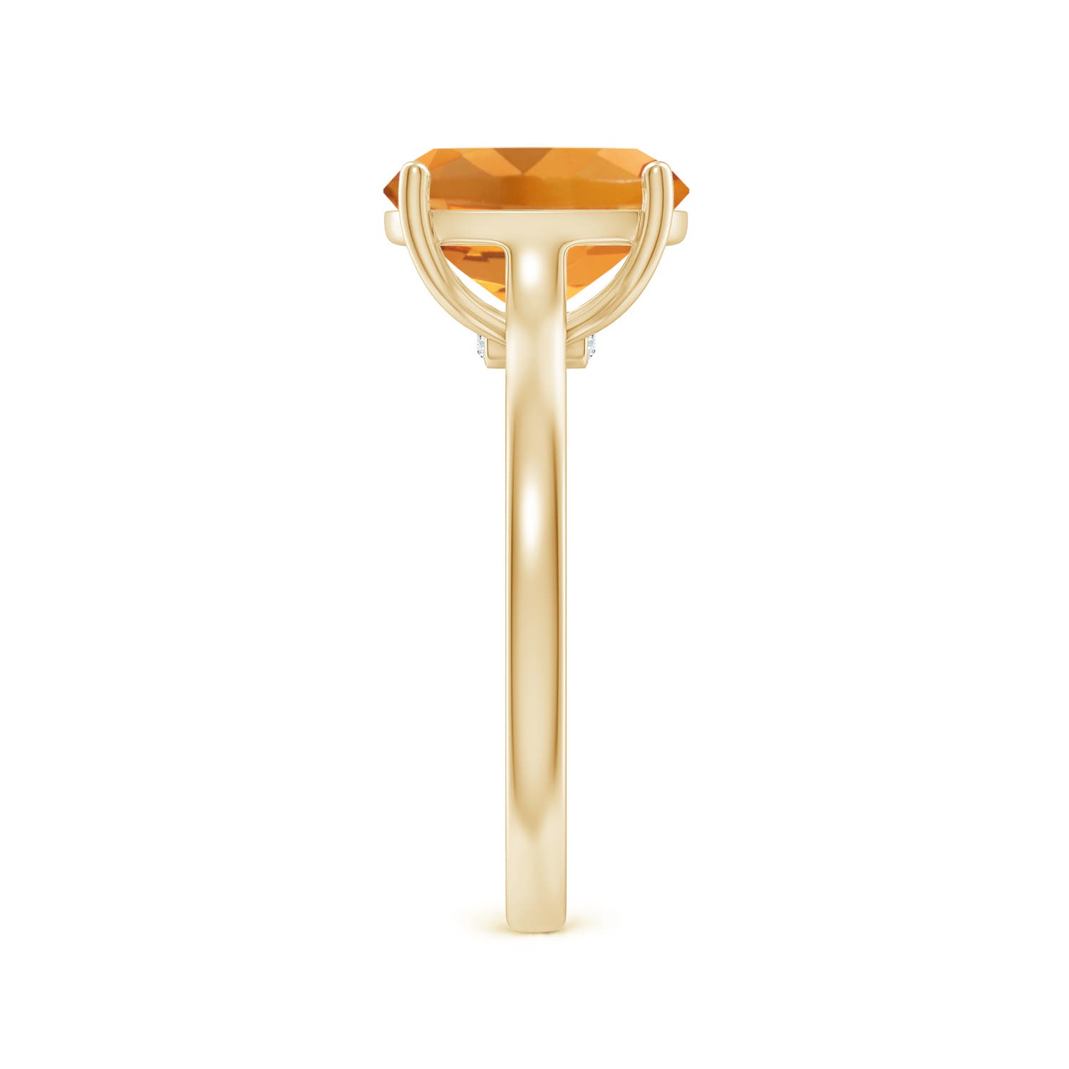 AA - Citrine / 2.67 CT / 14 KT Yellow Gold