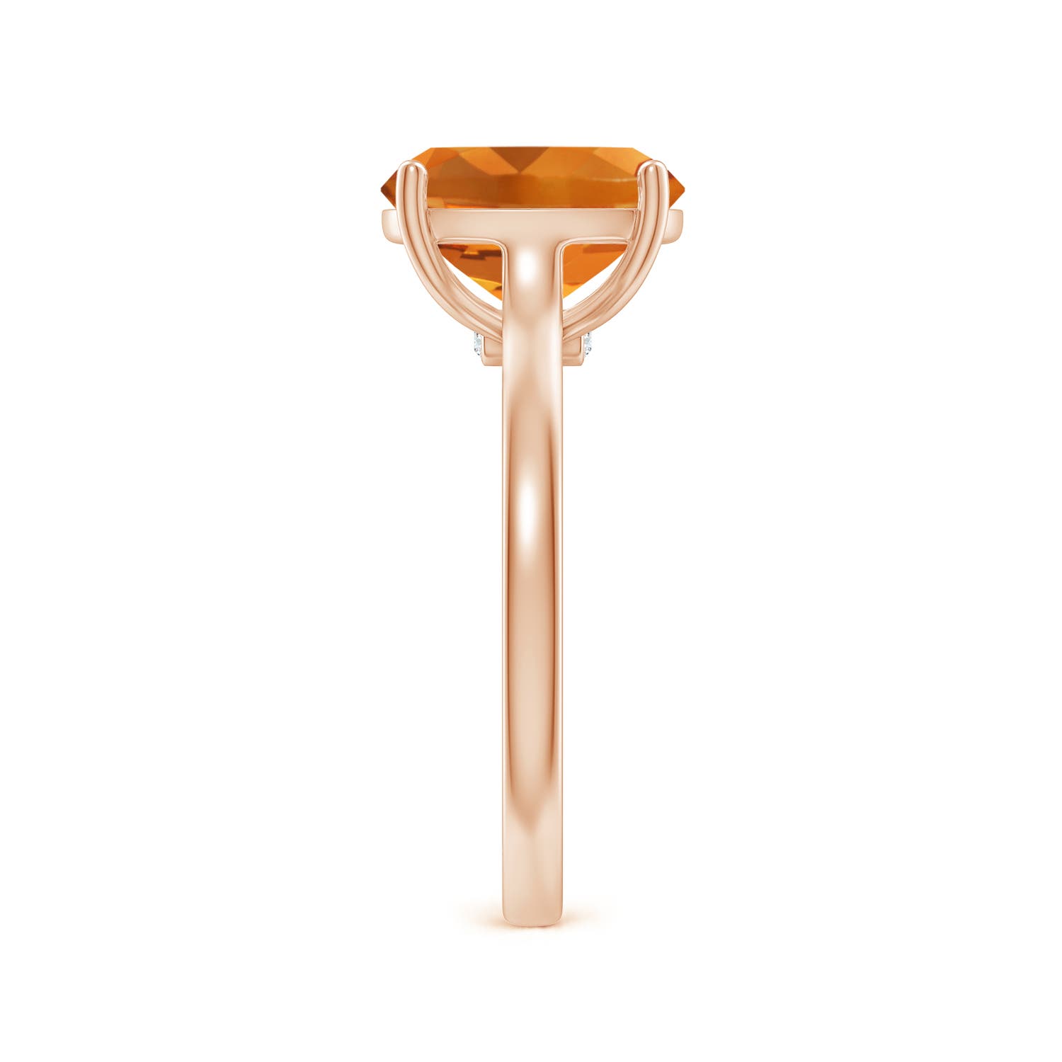 AAA - Citrine / 2.67 CT / 14 KT Rose Gold
