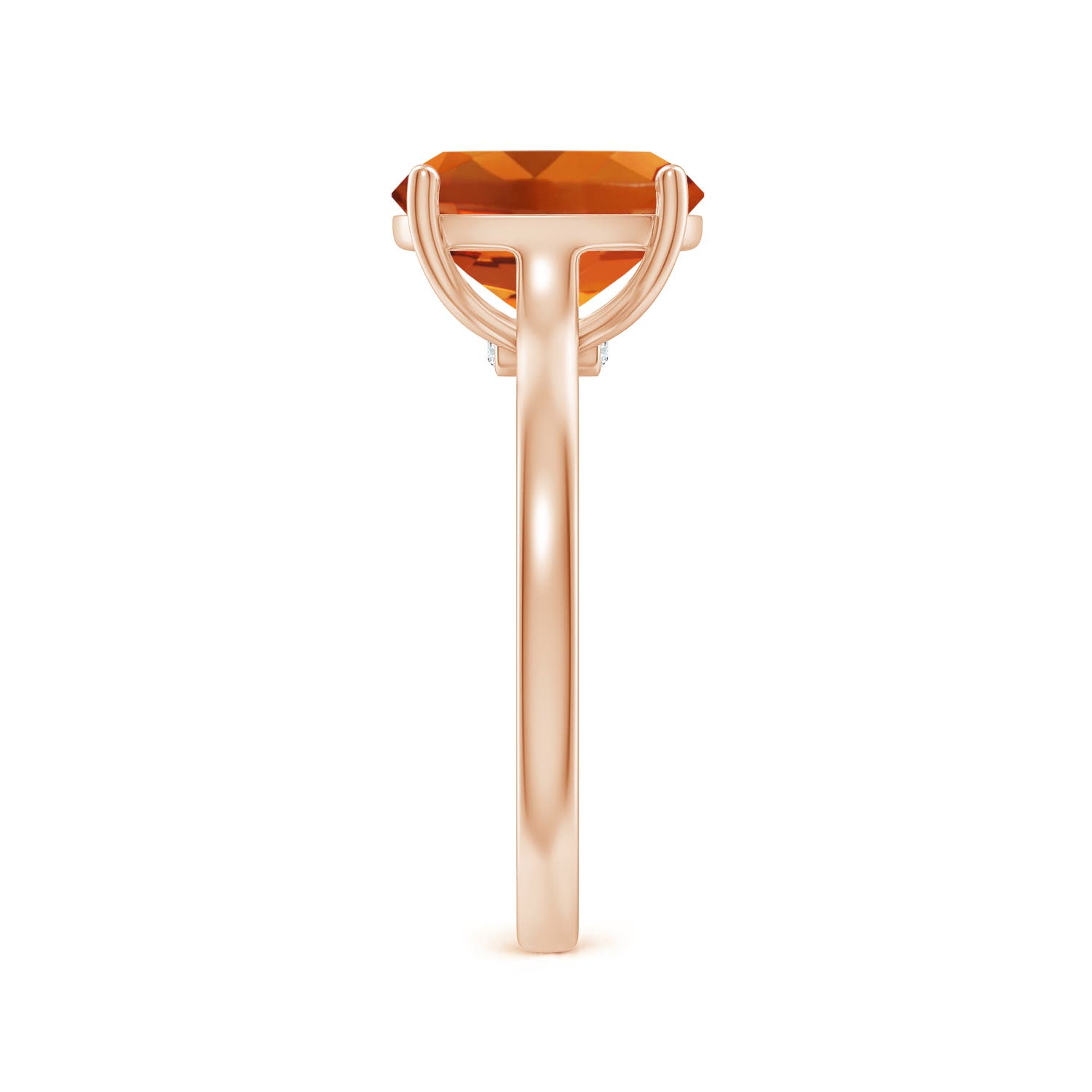 AAAA - Citrine / 2.67 CT / 14 KT Rose Gold