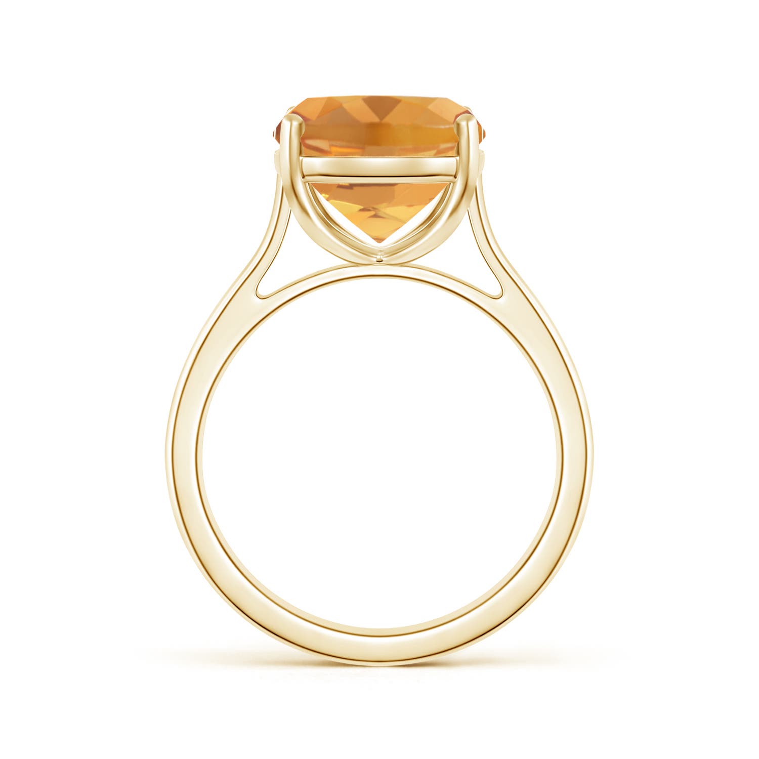 A - Citrine / 4.74 CT / 14 KT Yellow Gold