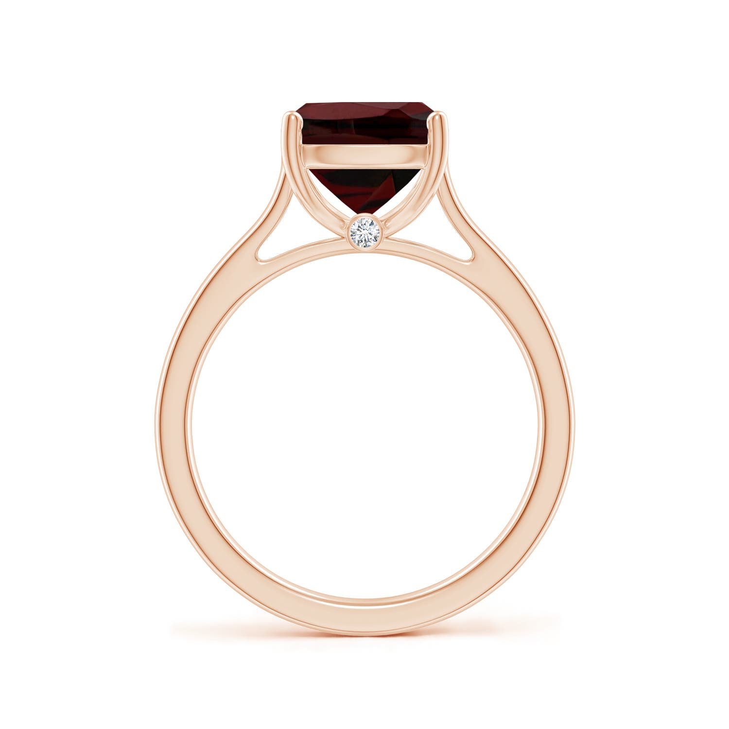 AA - Garnet / 3.37 CT / 14 KT Rose Gold