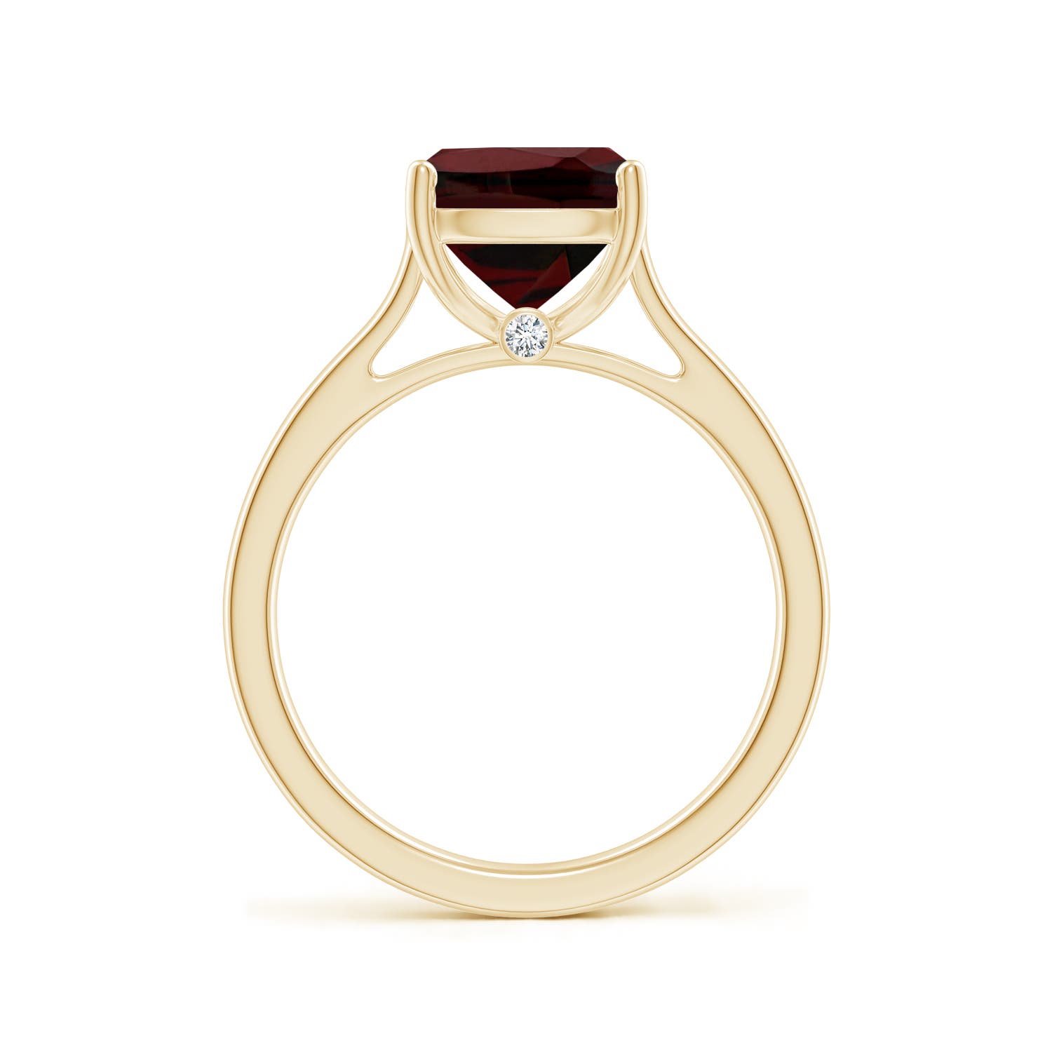 AA - Garnet / 3.37 CT / 14 KT Yellow Gold