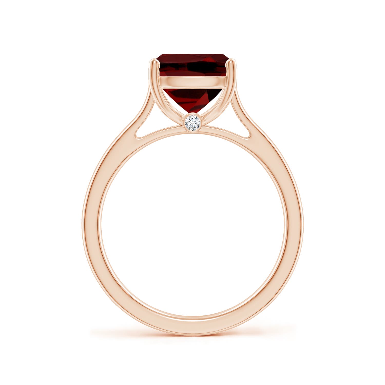 AAAA - Garnet / 3.37 CT / 14 KT Rose Gold