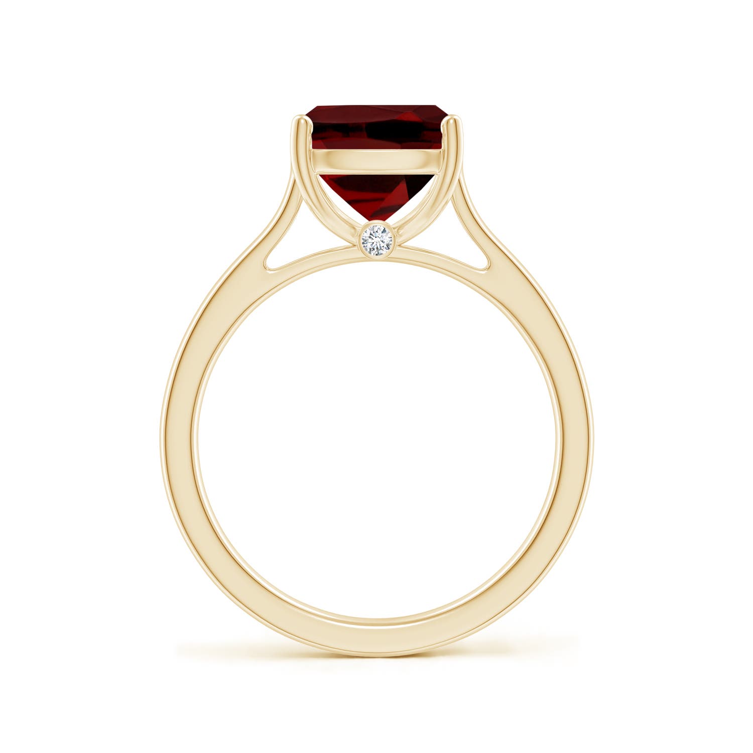 AAAA - Garnet / 3.37 CT / 14 KT Yellow Gold