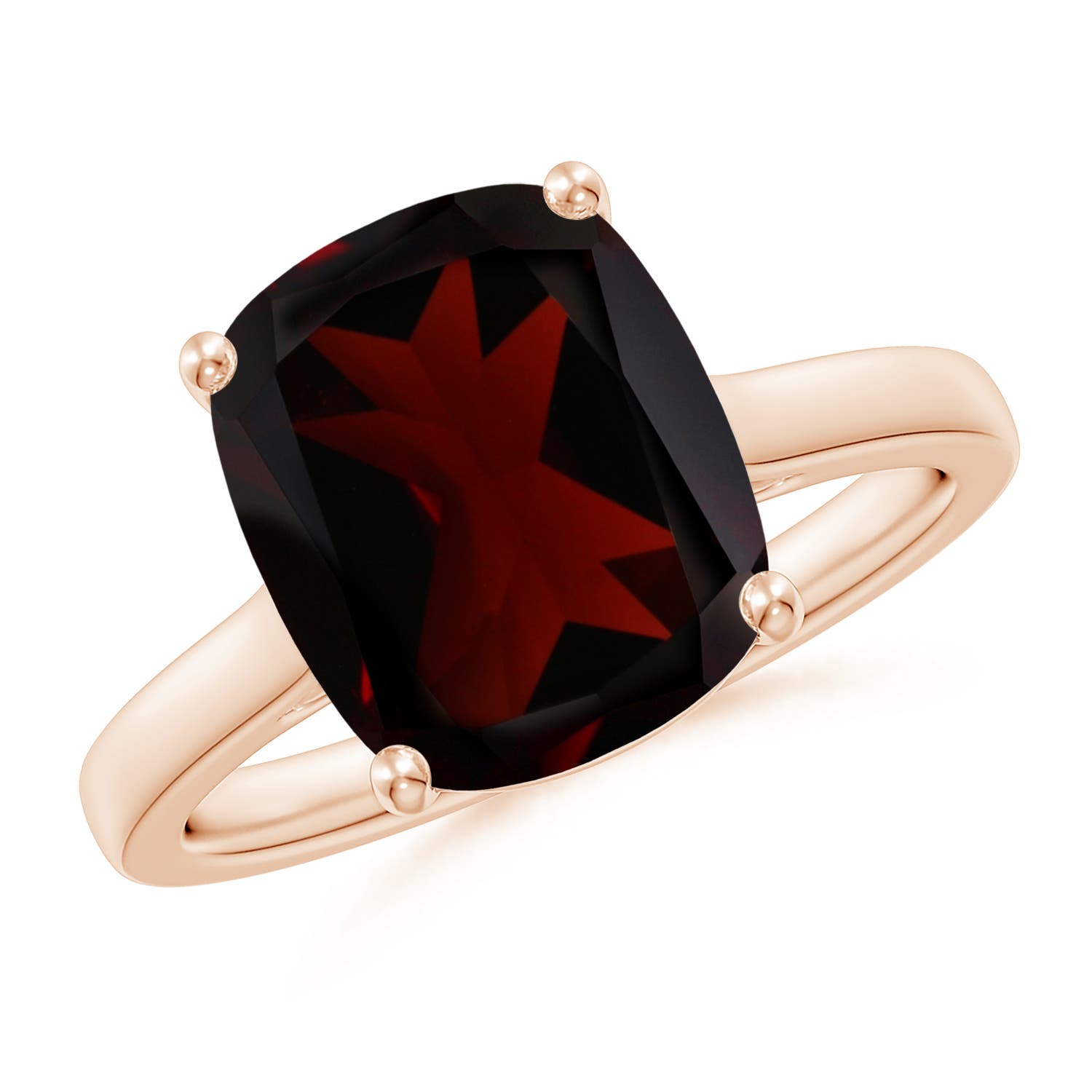 A - Garnet / 4.53 CT / 14 KT Rose Gold