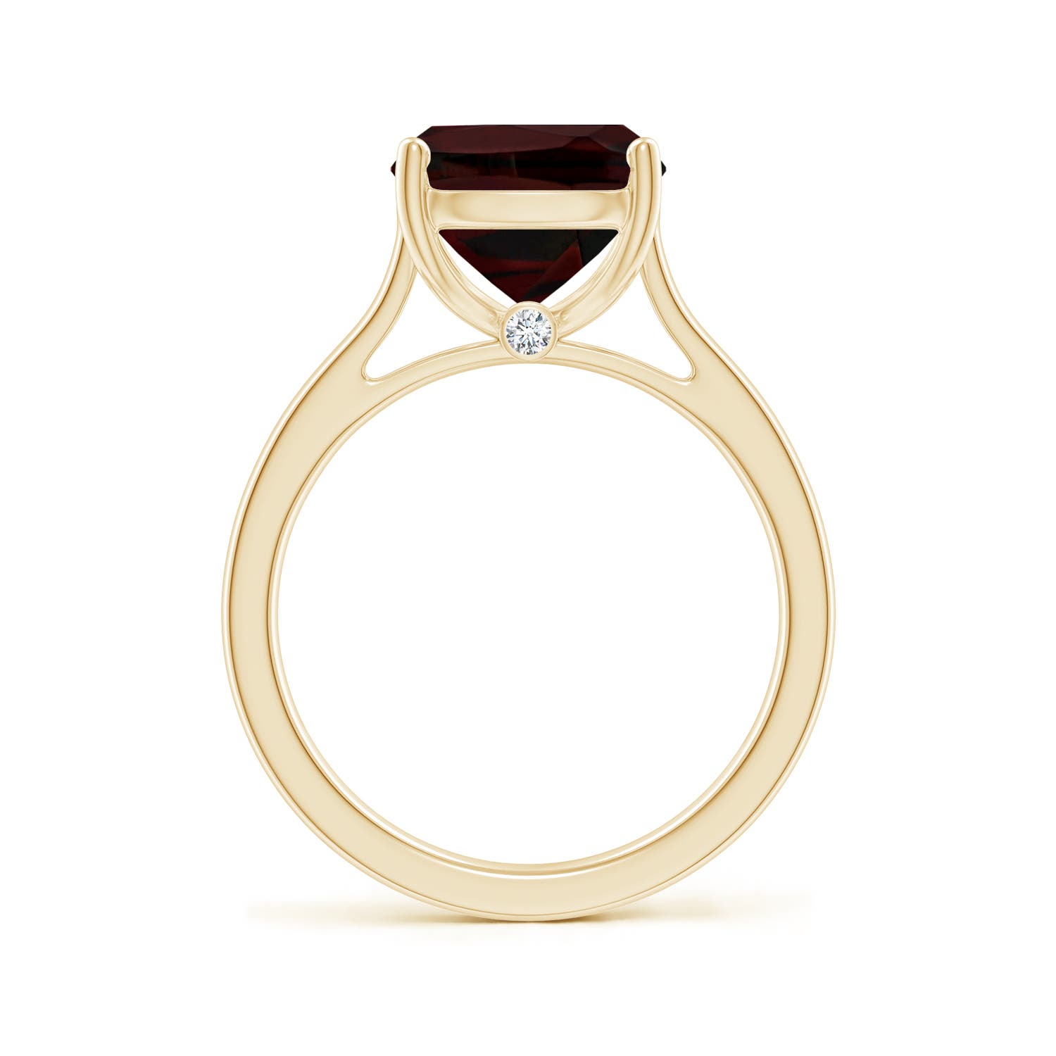 A - Garnet / 4.53 CT / 14 KT Yellow Gold