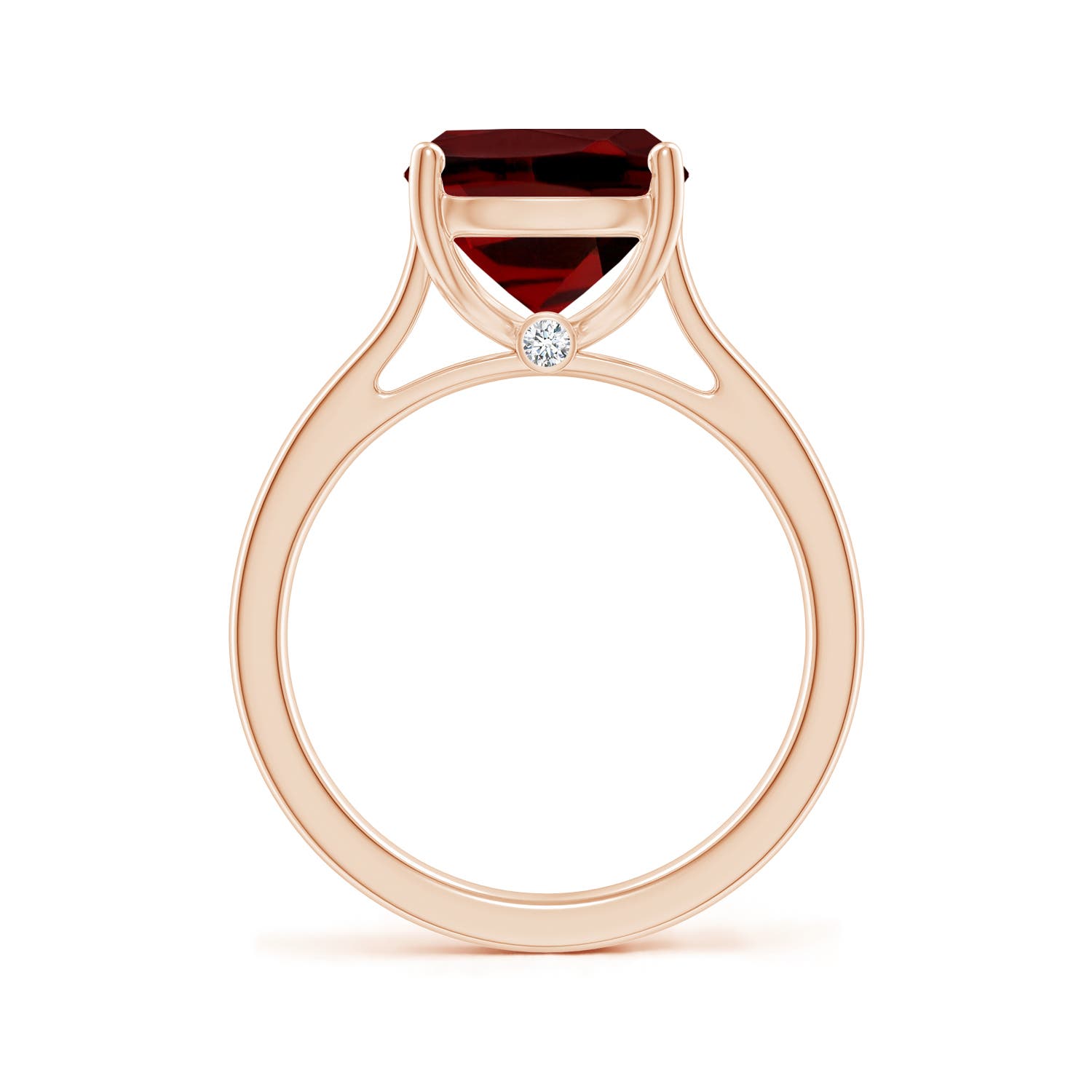 AAAA - Garnet / 4.53 CT / 14 KT Rose Gold