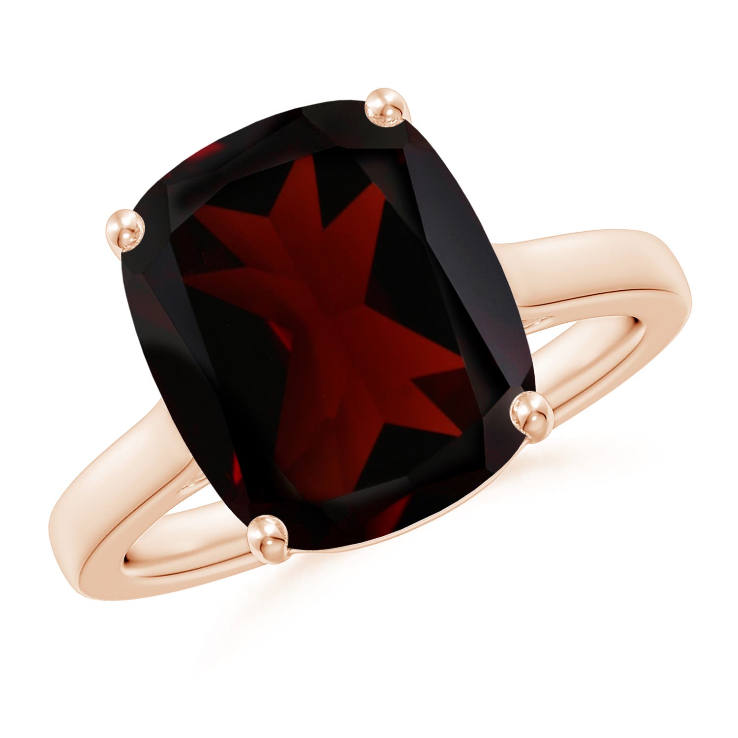 A - Garnet / 5.39 CT / 14 KT Rose Gold