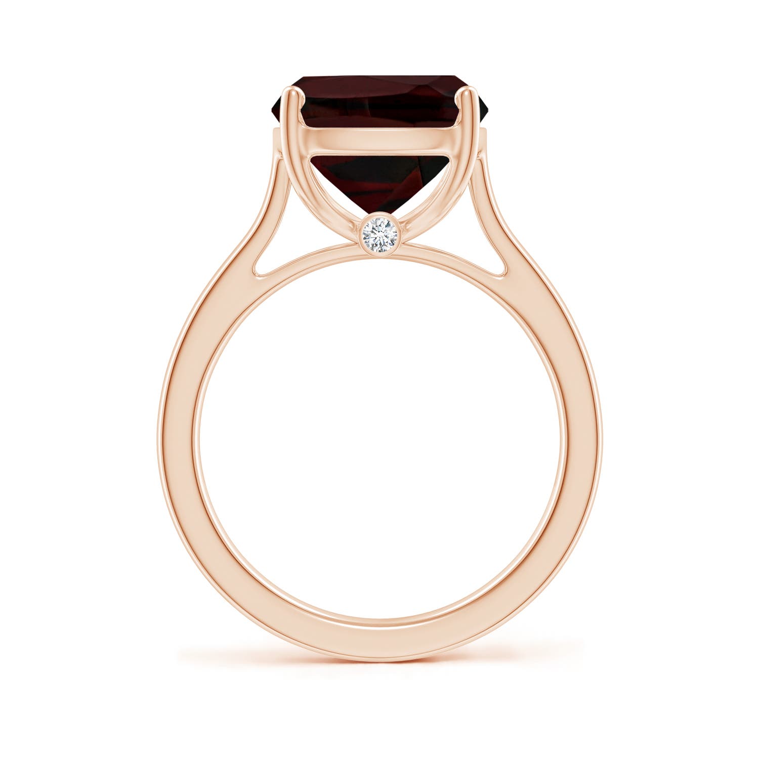 A - Garnet / 5.39 CT / 14 KT Rose Gold