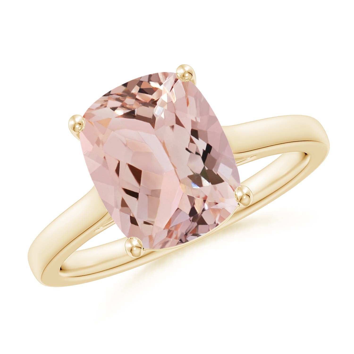 AAA - Morganite / 2.72 CT / 14 KT Yellow Gold