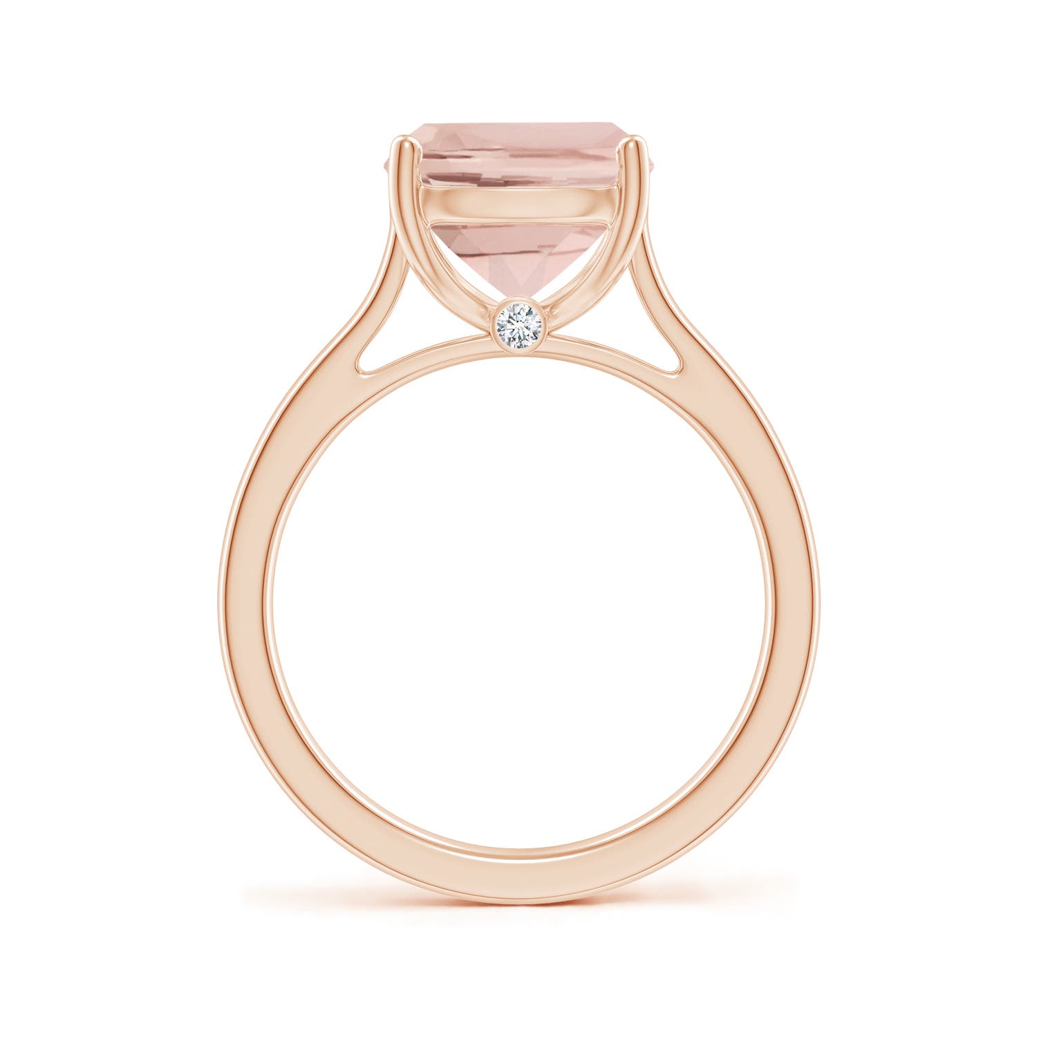 AA - Morganite / 3.93 CT / 14 KT Rose Gold