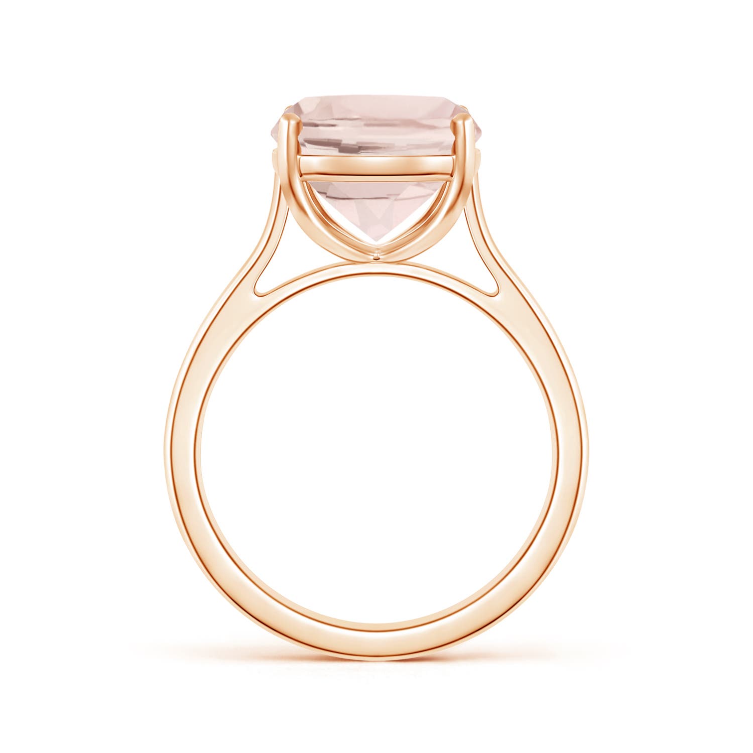 A - Morganite / 4.04 CT / 14 KT Rose Gold