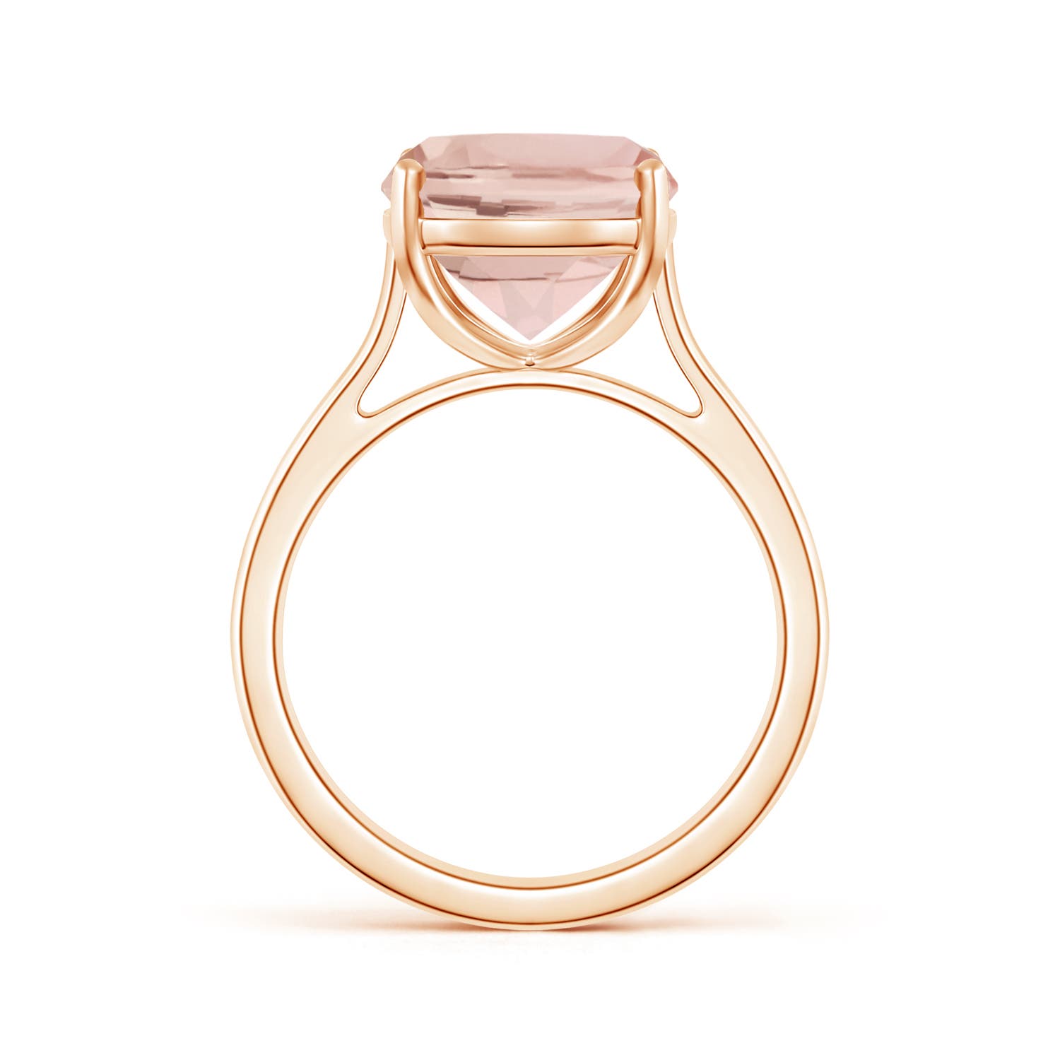 AA - Morganite / 4.04 CT / 14 KT Rose Gold