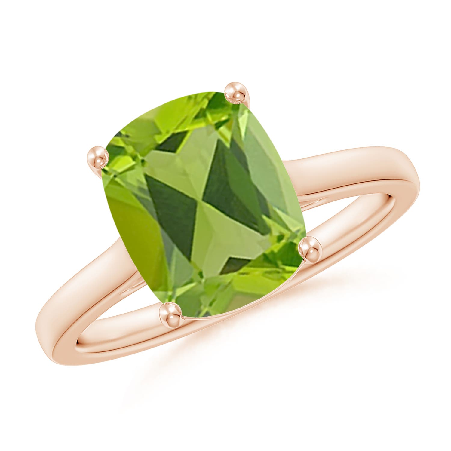 AAA - Peridot / 2.92 CT / 14 KT Rose Gold