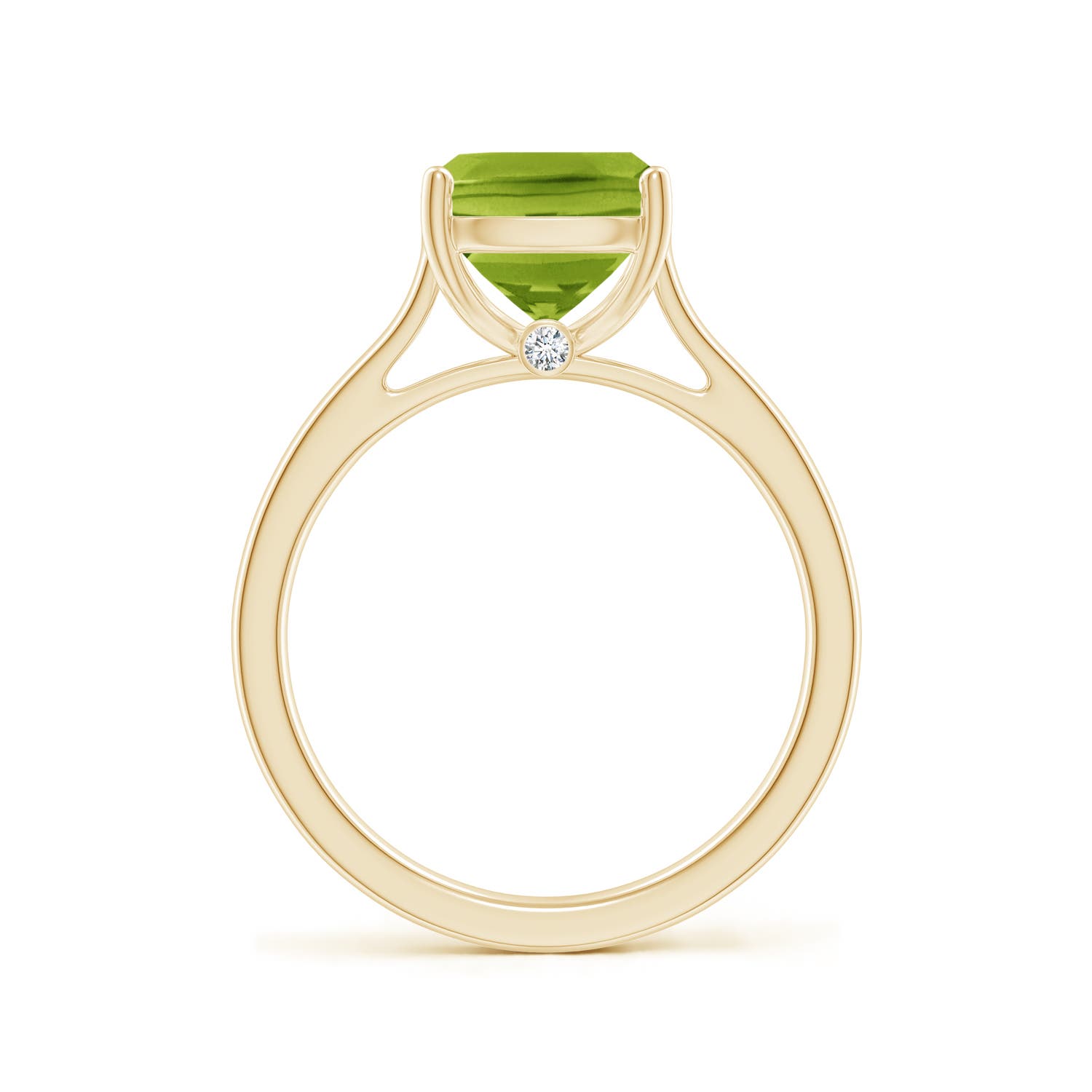 AAA - Peridot / 2.92 CT / 14 KT Yellow Gold