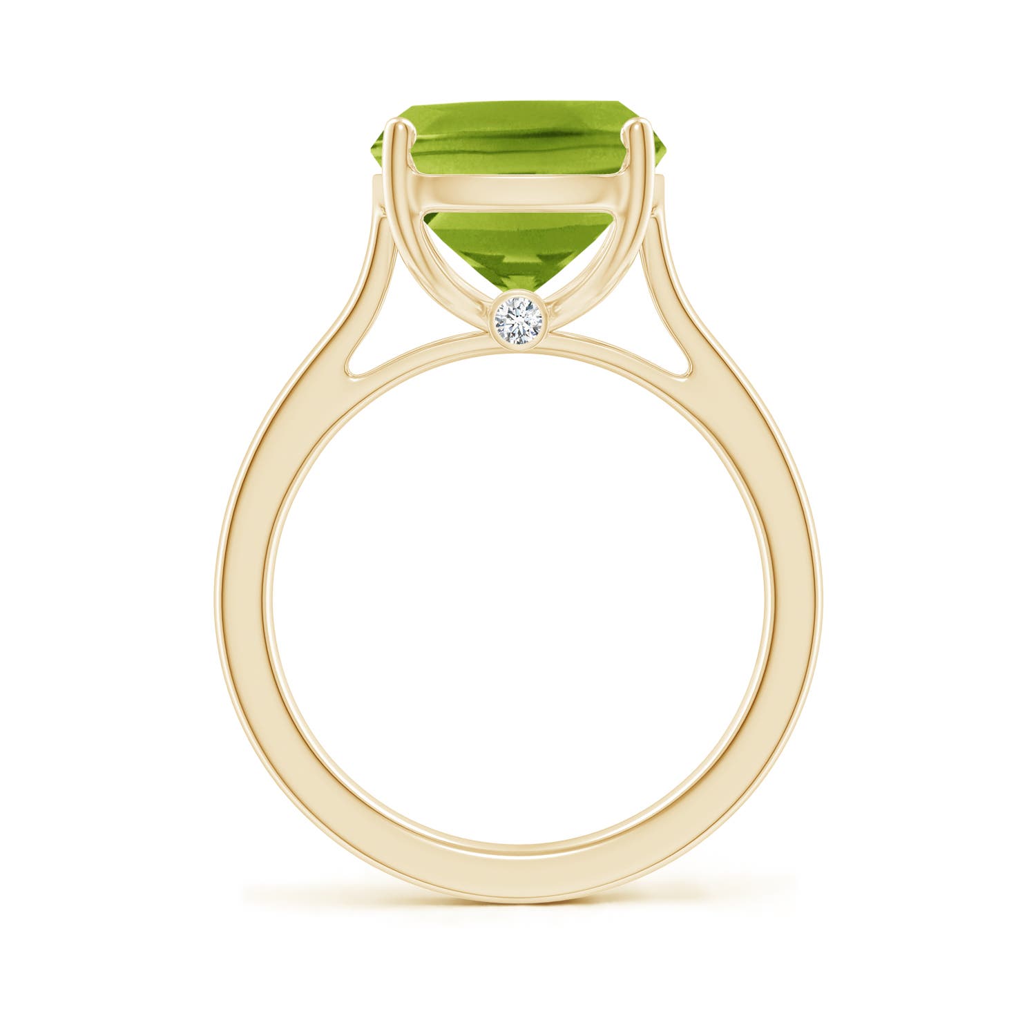 AAA - Peridot / 5.54 CT / 14 KT Yellow Gold