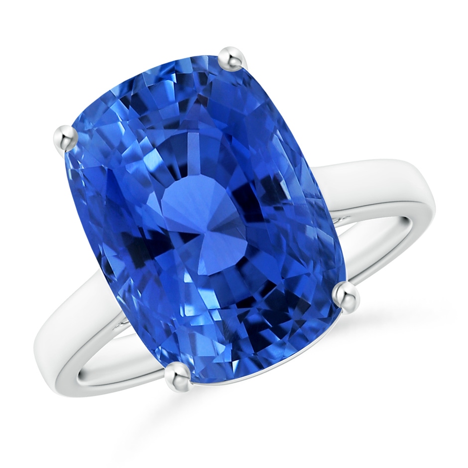 11.83x8.83x7.33mm AAAA GIA Certified Classic Cushion Blue Sapphire Solitaire in White Gold side 199