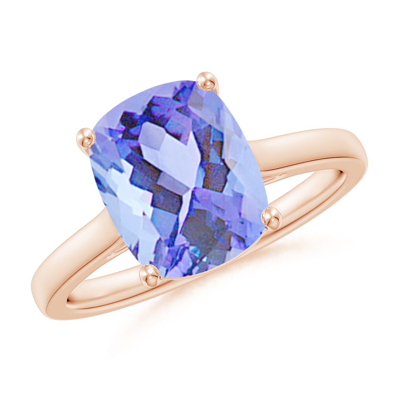 A - Tanzanite / 2.62 CT / 14 KT Rose Gold