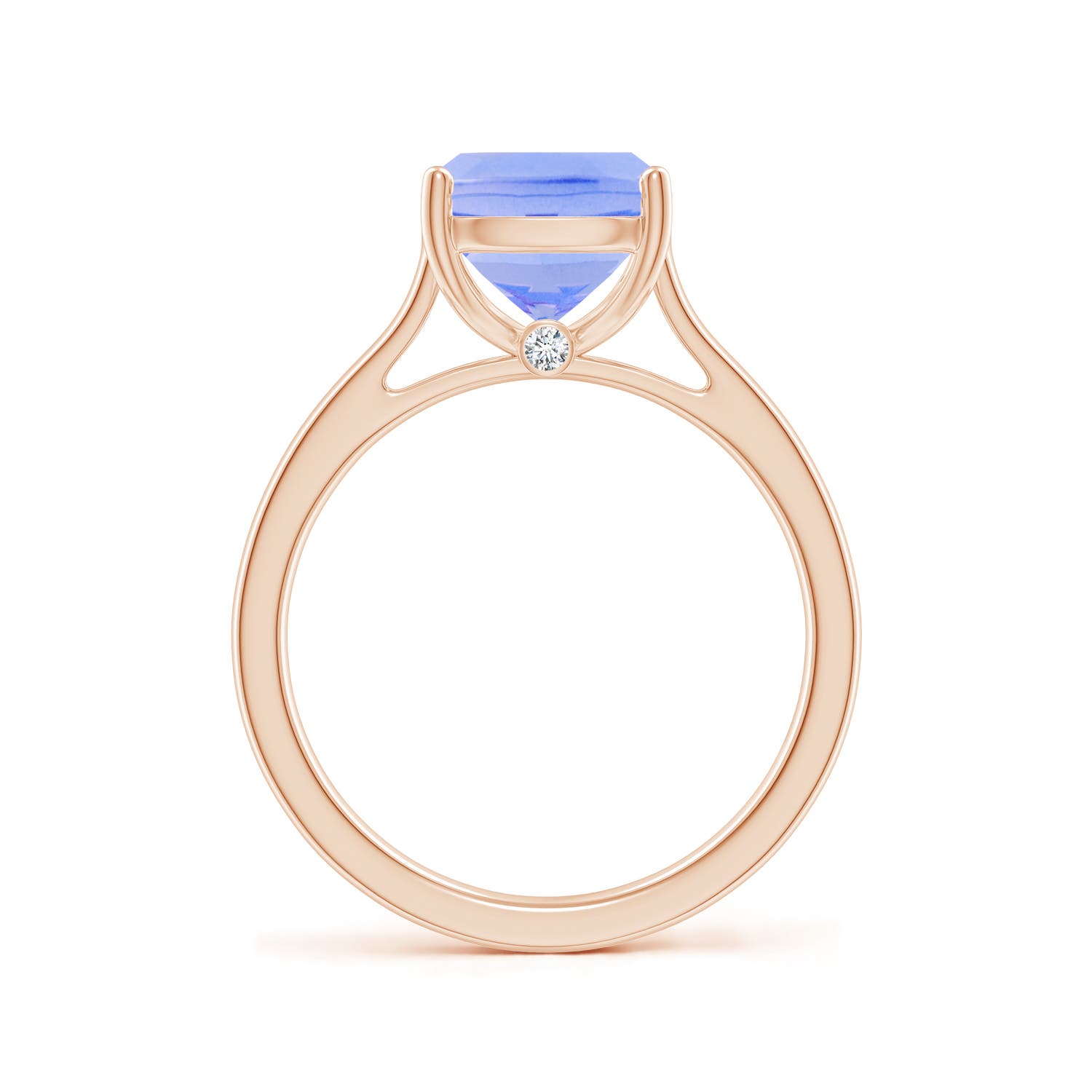 A - Tanzanite / 2.62 CT / 14 KT Rose Gold