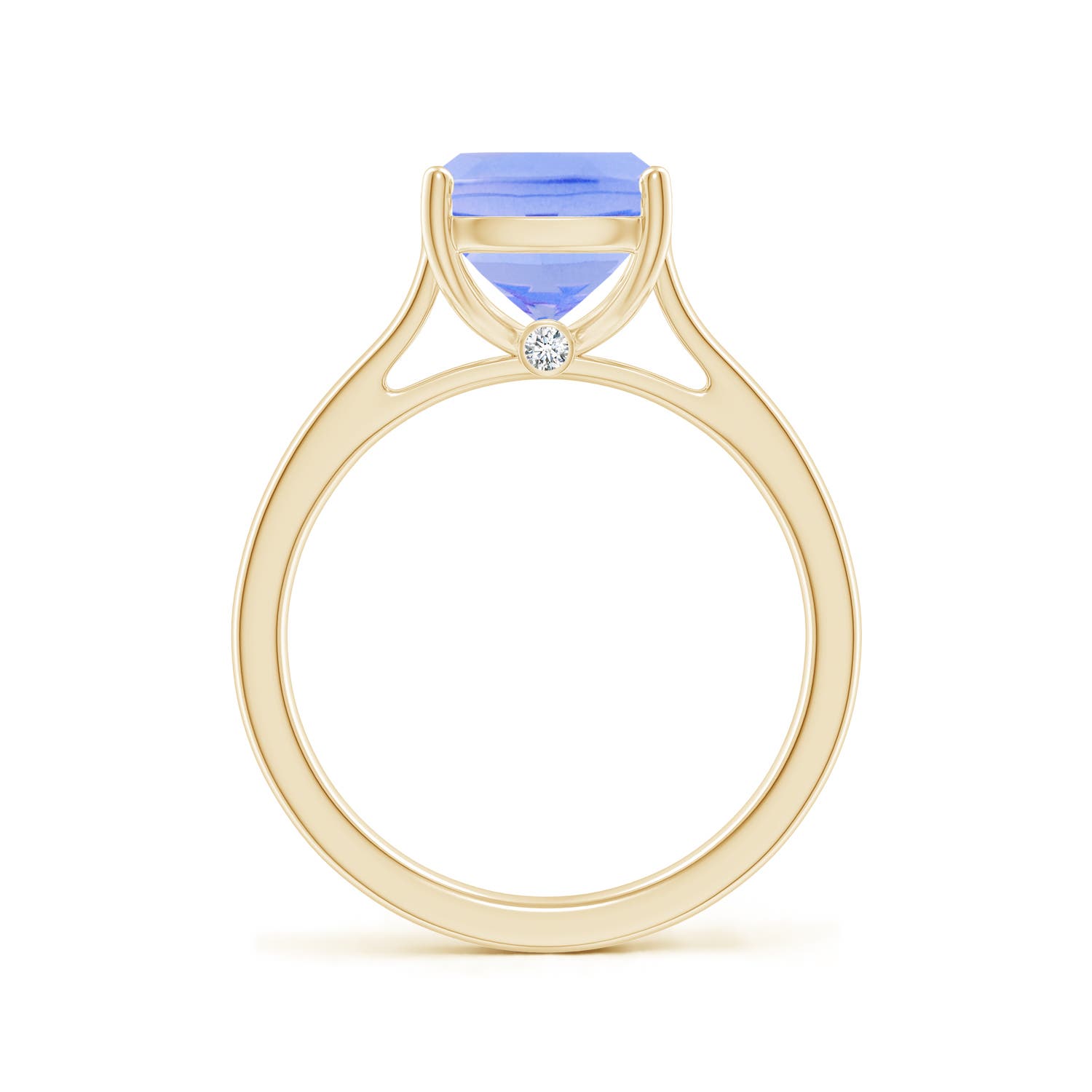 A - Tanzanite / 2.62 CT / 14 KT Yellow Gold