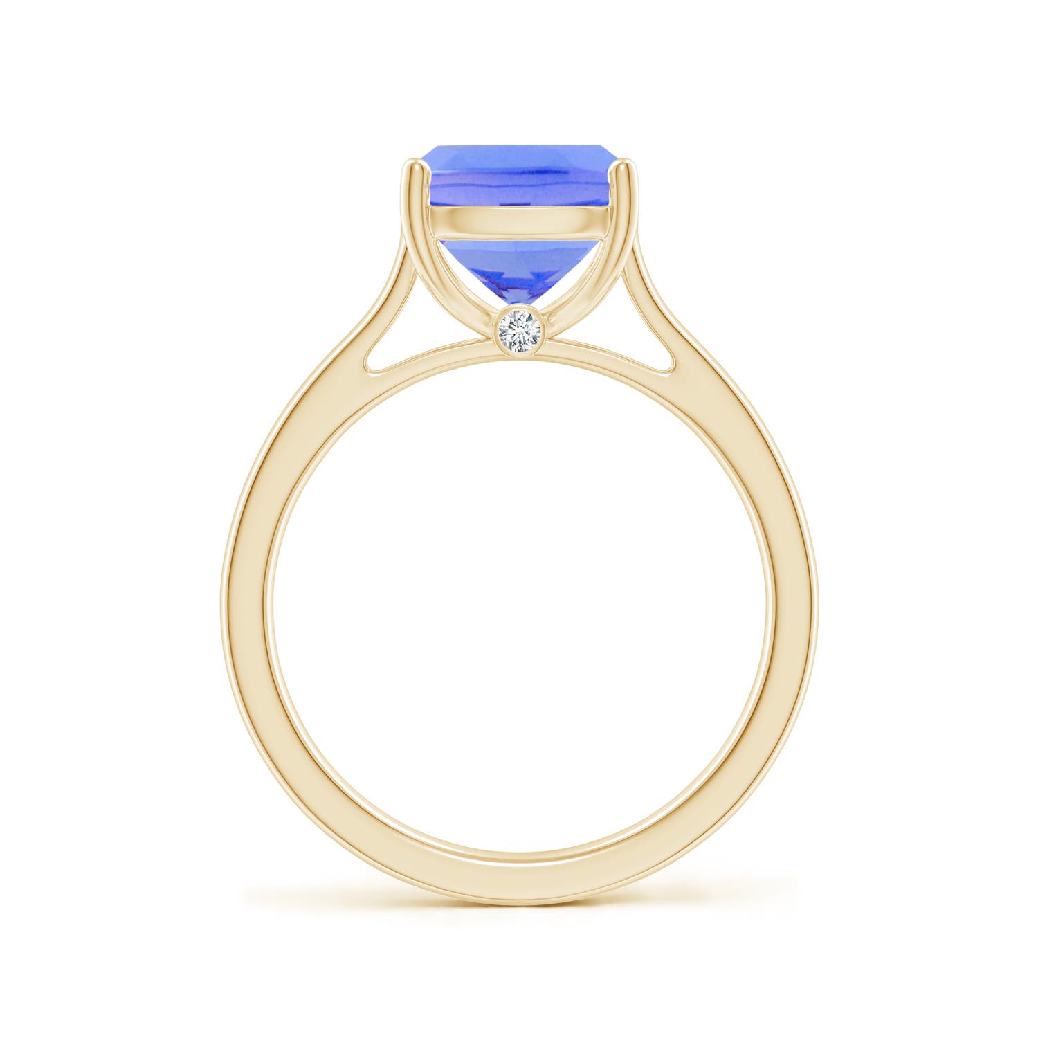 AA - Tanzanite / 2.62 CT / 14 KT Yellow Gold