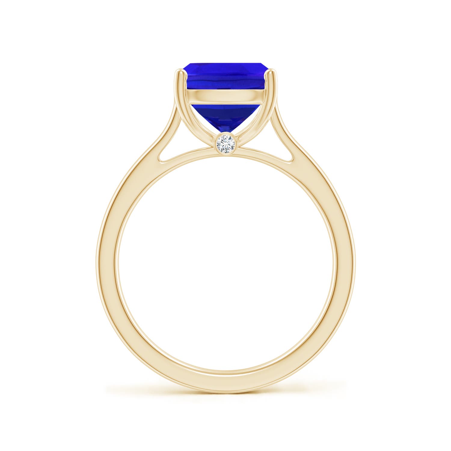 AAA - Tanzanite / 2.62 CT / 14 KT Yellow Gold