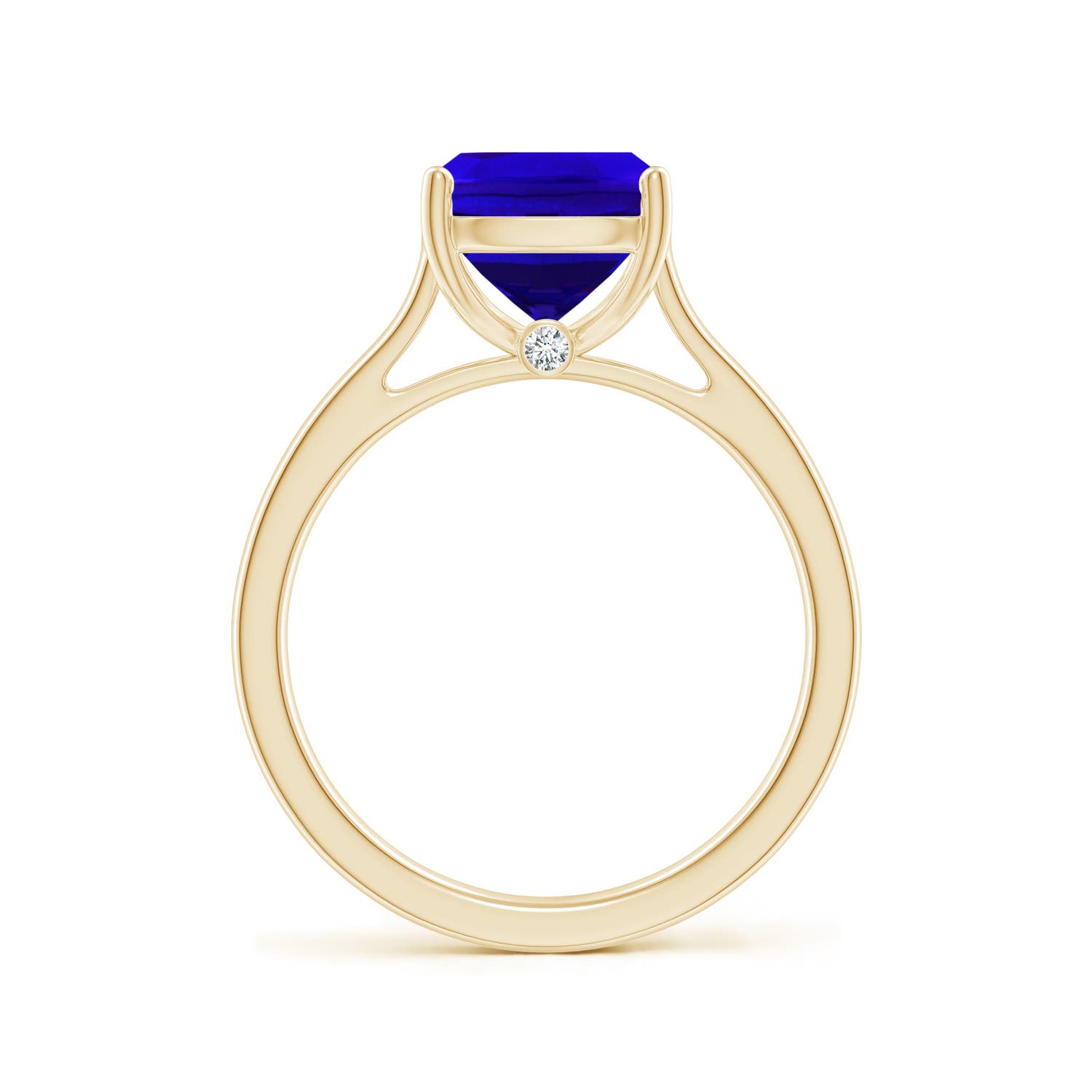 AAAA - Tanzanite / 2.62 CT / 14 KT Yellow Gold