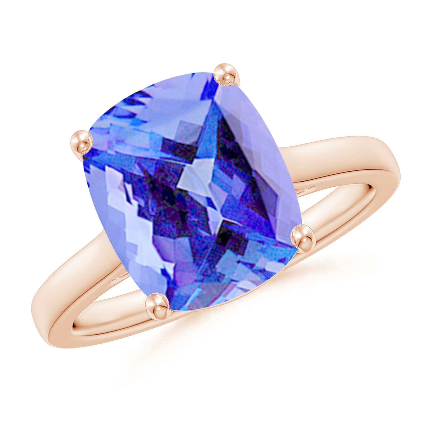 AA - Tanzanite / 3.83 CT / 14 KT Rose Gold